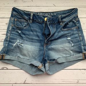 AMERICAN EAGLE Hi-Rise Shortie size 10